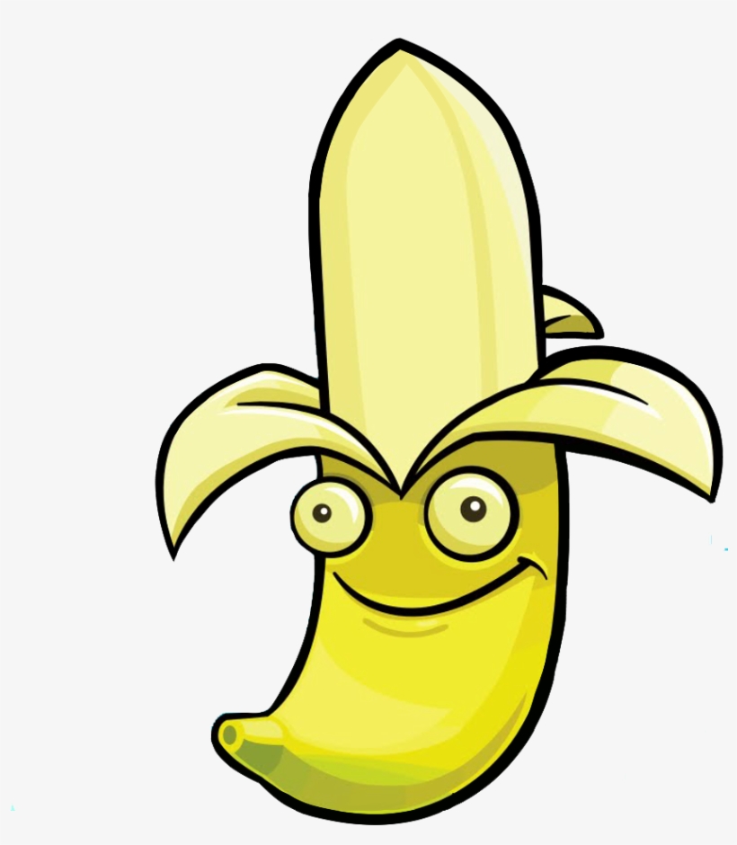 Tree Zombie Cartoon Game Cc0 Zombi Free For - Banana Plant Plants Vs Zombies, transparent png