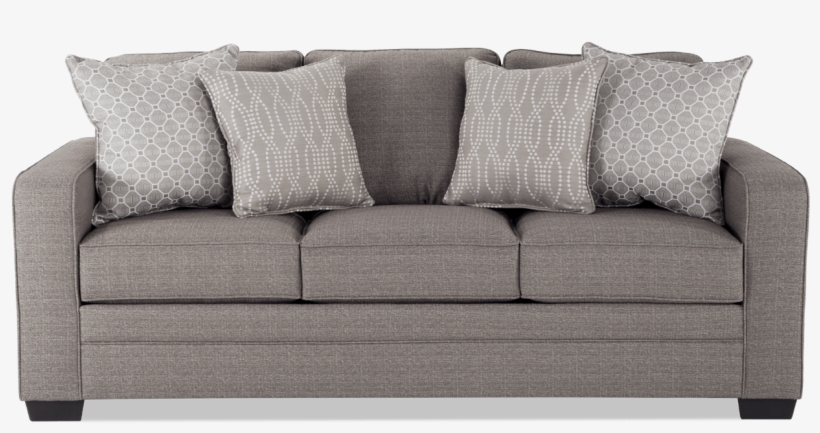 Transparent Sofa Cover - Grey Couch Png, transparent png