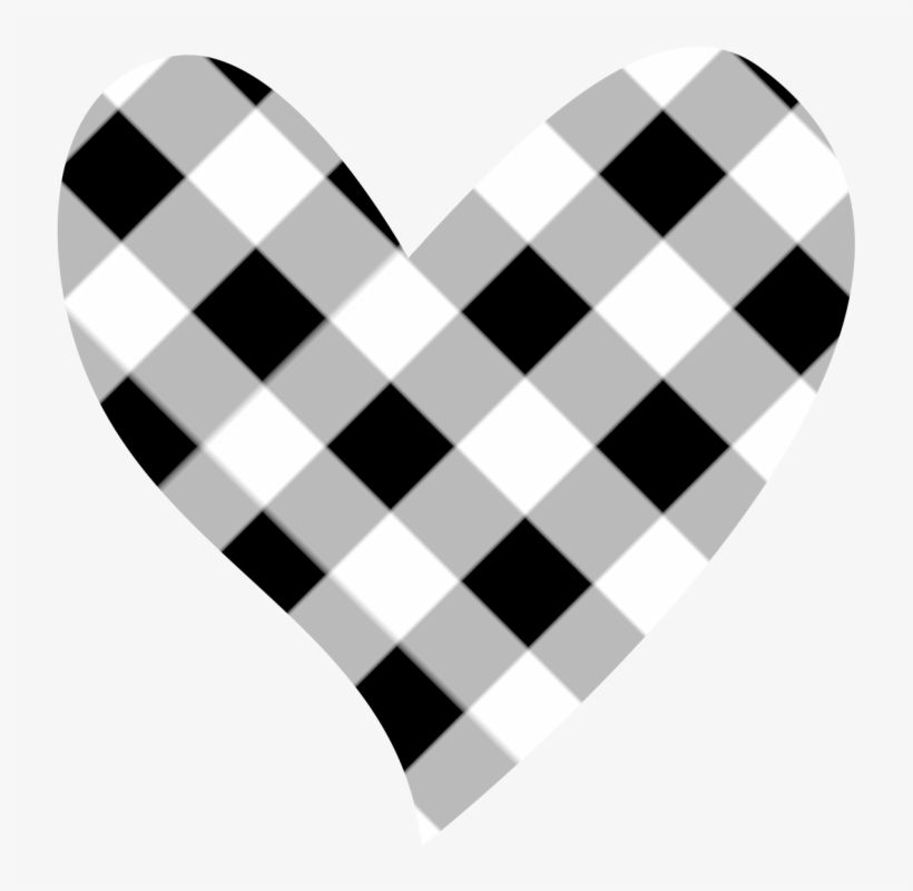 Heart Clipart Black And White Black And White Heart - Heart Clip Art Black, transparent png