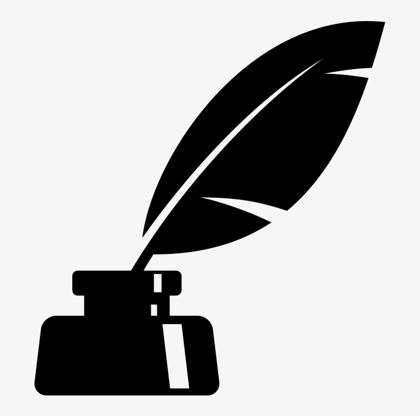 File Inkwell Icon Noun Project Wikimedia Commons - Inkwell Icon, transparent png