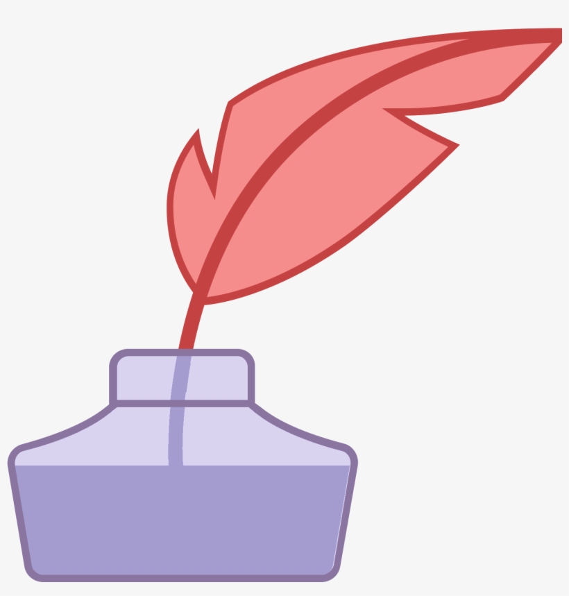 Quill With Ink Icon - Quill, transparent png