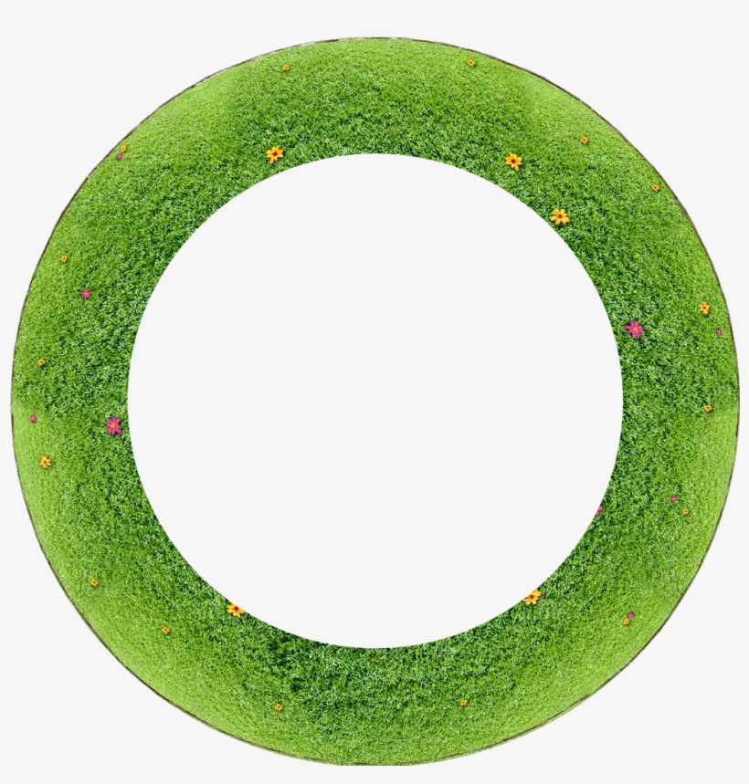 5 Grass - Circle, transparent png