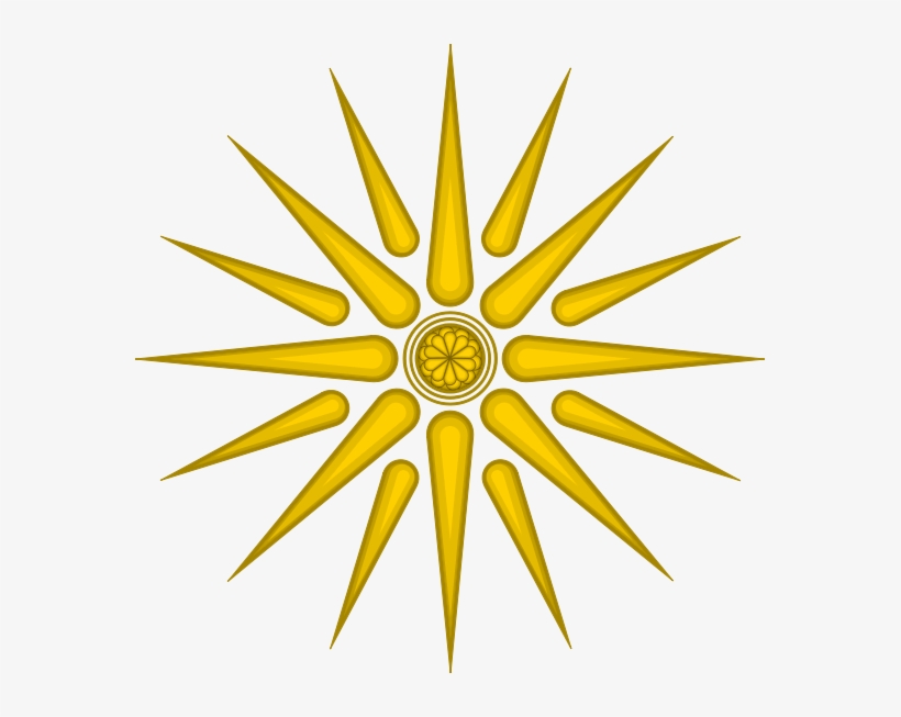 Vergina Sun - Alexander The Great Sun, transparent png