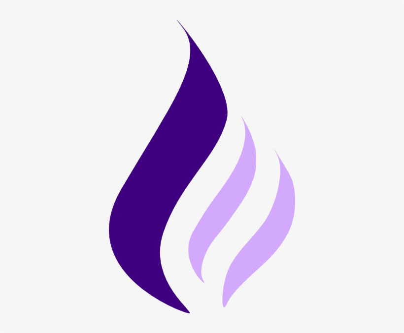 Flames Clipart Candle Flame - Purple Flame Clipart Transparent, transparent png