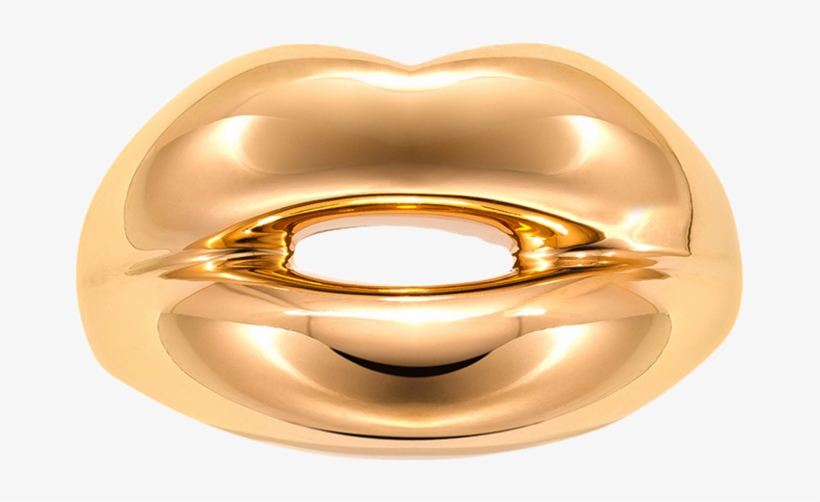 Nyc Lipstick In Retro Red - Gold, transparent png