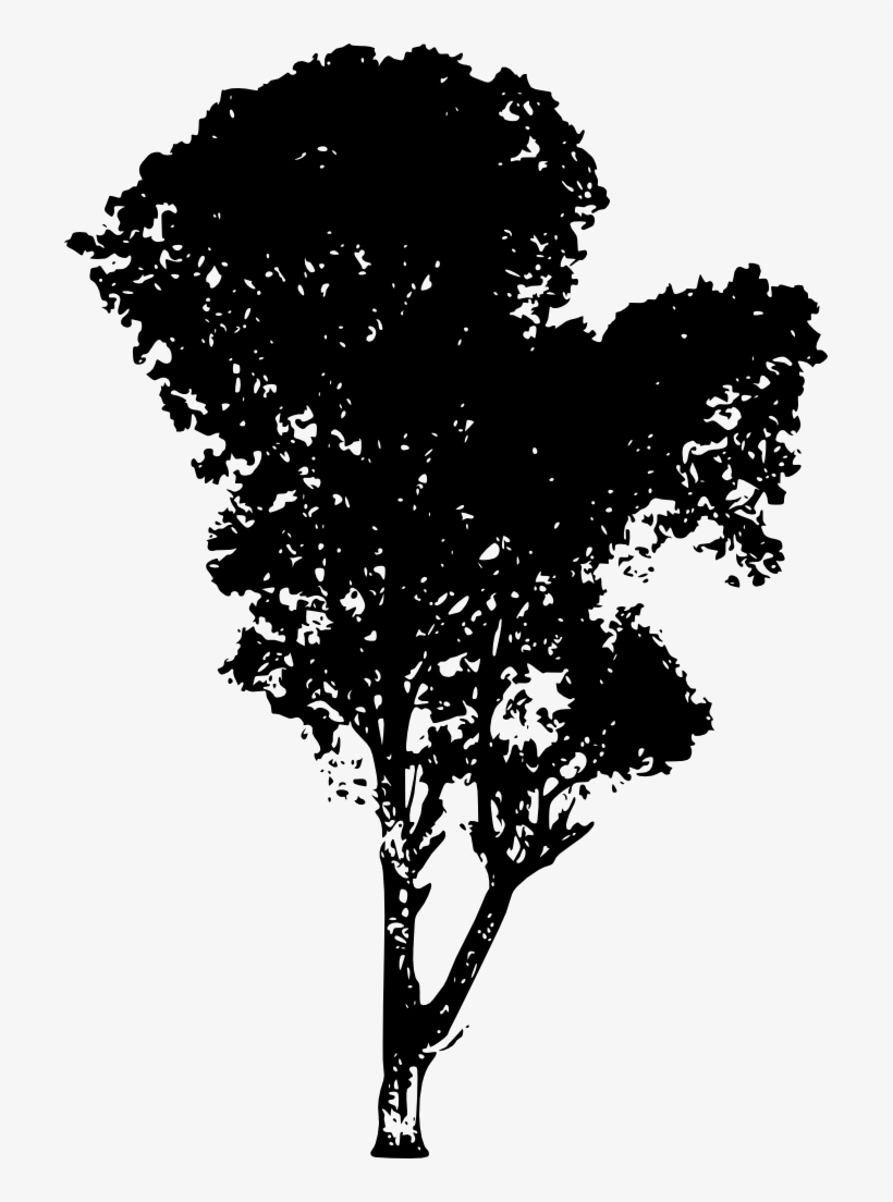 Tree Vector Png Download - Tree Silhouette Transparent Png, transparent png