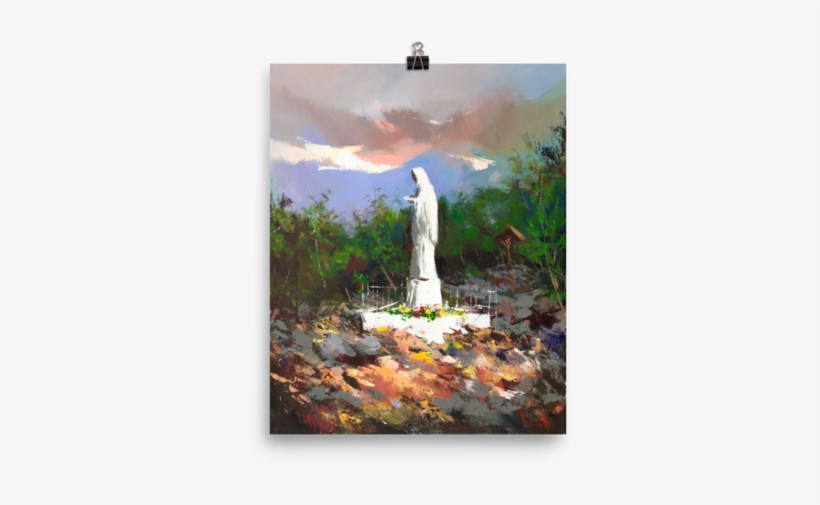 Apparition Hill Print - Apparition Hill Print - Gospa Painting, transparent png