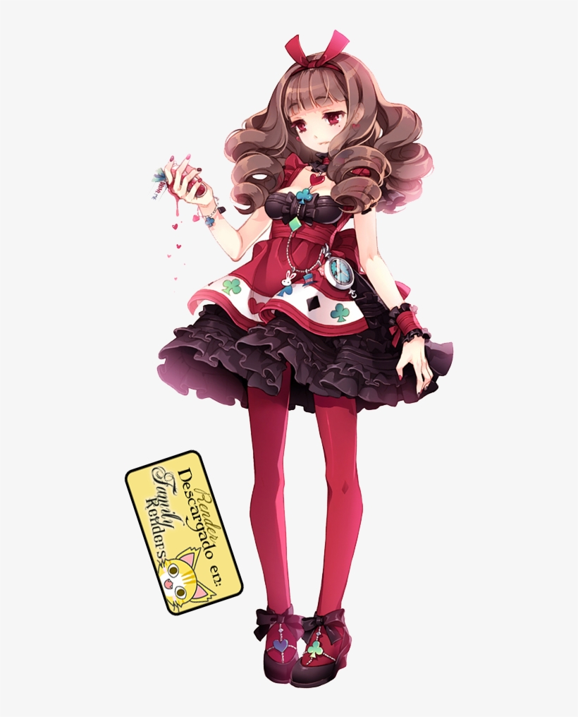 Kawaii Blog Design - Queen Of Hearts Anime, transparent png