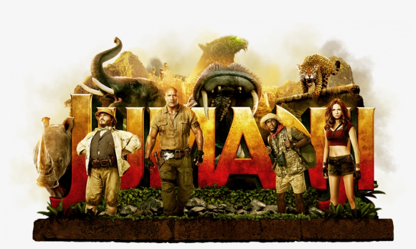 In A Brand New Jumanji Adventure, Four High School - Jumanji Welcome To The Jungle Png, transparent png