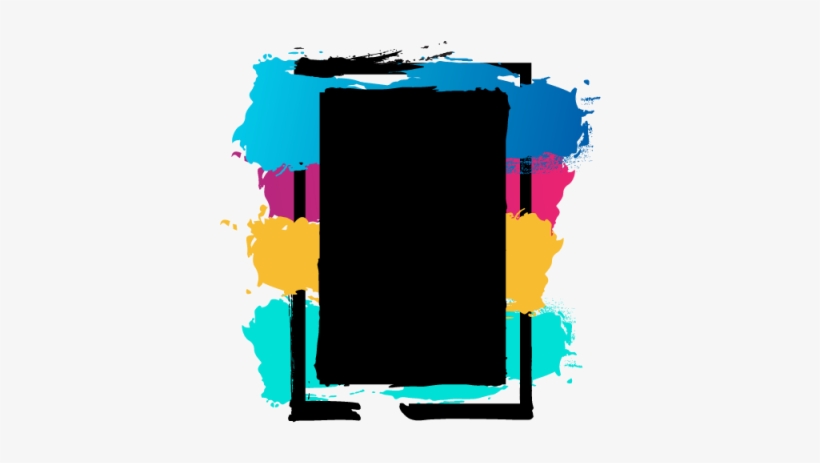 Water Color Label Frame, Art, Shape, Frame Png And - ป้ายสี Png, transparent png