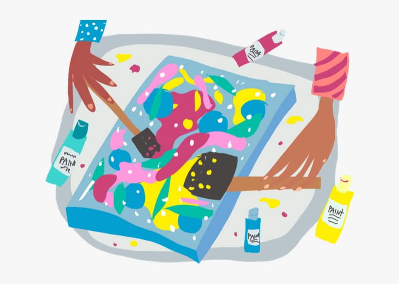 The Collaborate Paint Game - Skill, transparent png