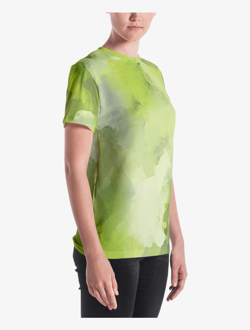 Apple Green Watercolor Women's T Shirt T Shirt Zazuze - Pumpkin Shirt - Halloween Shirt - Pumpkin Costume -, transparent png