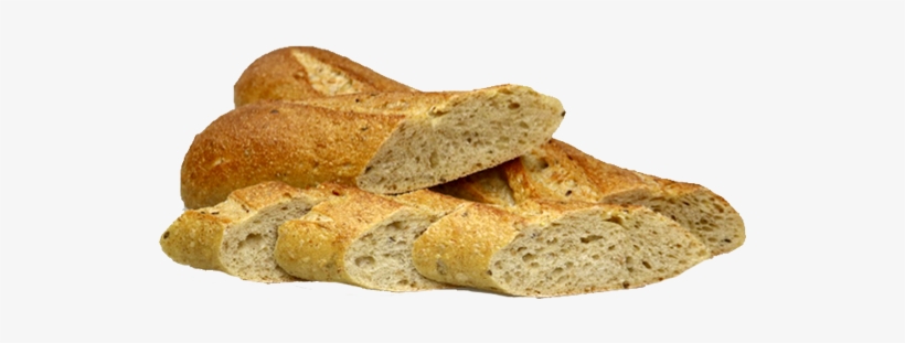 Multigrain Baguette - Sourdough, transparent png