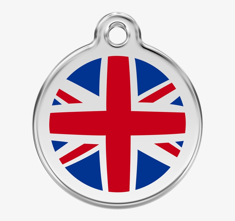 Product Codes - Red Dingo Uk Flag Tag By Red Dingo - Dog Id Tags, transparent png