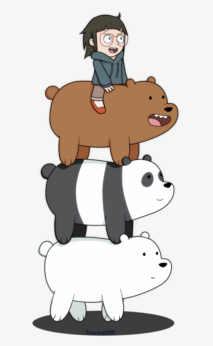 Bear T-shirt Dog Like Mammal Mammal Vertebrate Cartoon - We Bare Bears With Chloe, transparent png