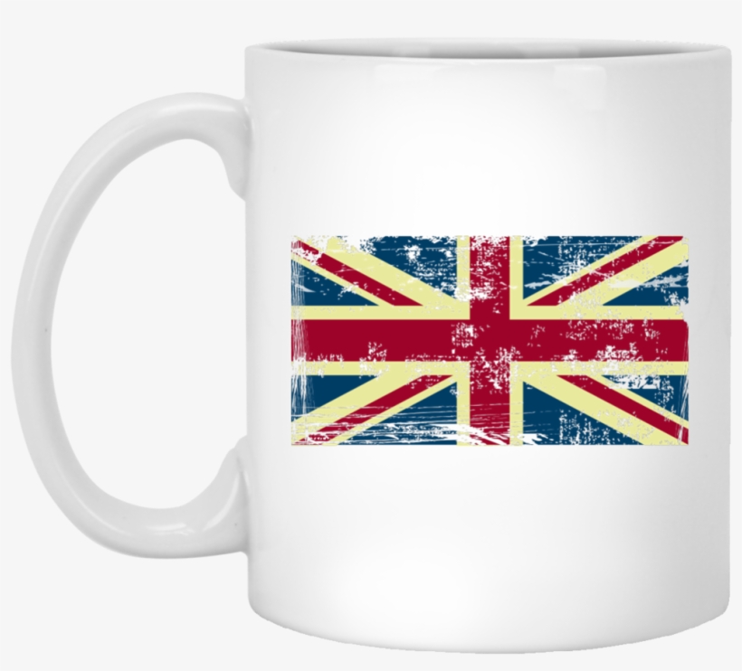 Union Jack Vintage Uk Flag Tee British Retro Flag 11 - English Flag, transparent png