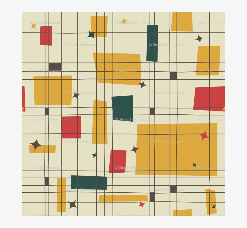 Mid Century Art Prints Modern, transparent png