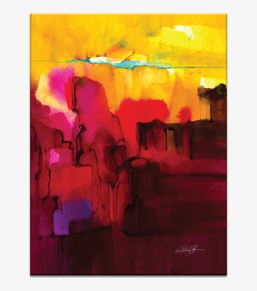 Watercolor Abstraction - Artist Lane Watercolor Abstraction 400 By Kathy Morton, transparent png