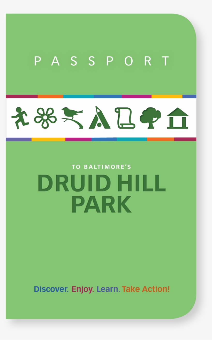 Druid Hill Park Passport - Graphic Design, transparent png