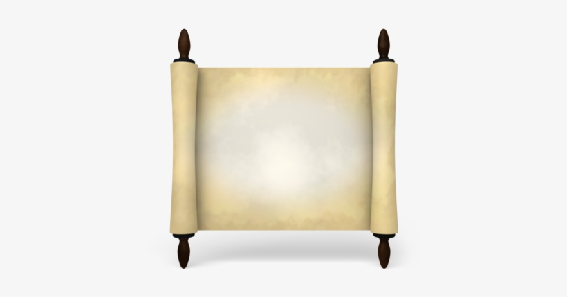 White Blank Banner Png Agency And God's Omniscience, - Scroll Bible Png, transparent png