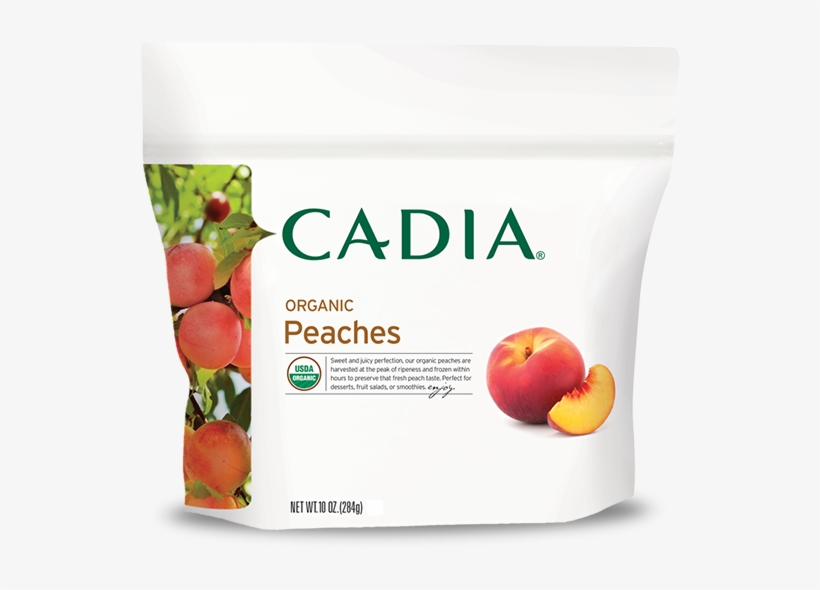 Sweet And Juicy Perfection, Our Organic Peaches Are - Cadia Vegetable Corn Whole Kernel Org Can 15.25 Oz, transparent png