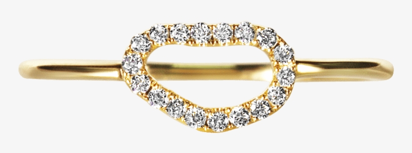 Loulerie Fine Jewellery White Diamond Wave Ring €899 - Engagement Ring, transparent png