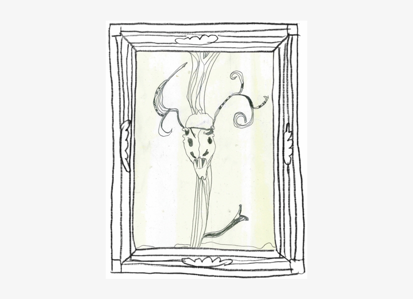 Deer Skull - Sketch, transparent png