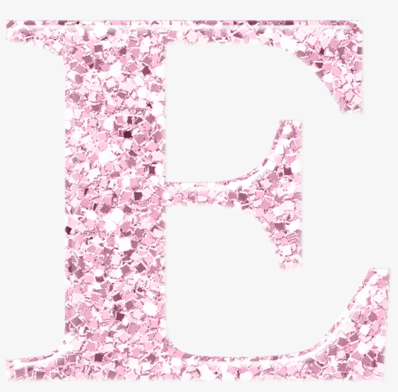 B *✿* Bling Rosa Pastele - Pink Glitter Letter P Png, transparent png
