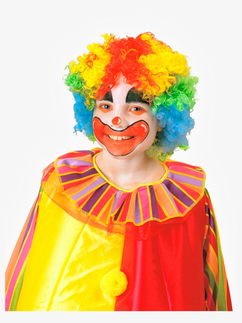 Clown Wig, , Large - Klovneparyk, transparent png