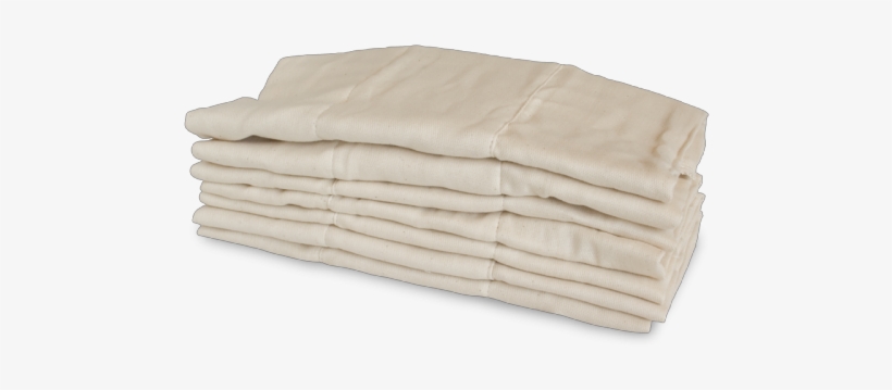 Diaperkind™ Organic Cotton Prefold Diapers - Diaper, transparent png