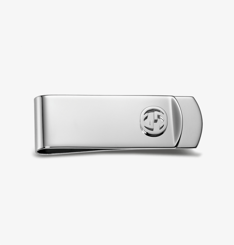 Picture Stock Gucci Sterling Interlocking Money - Gucci Interlocking G Sterling Silver Tie Clip, Mens,, transparent png
