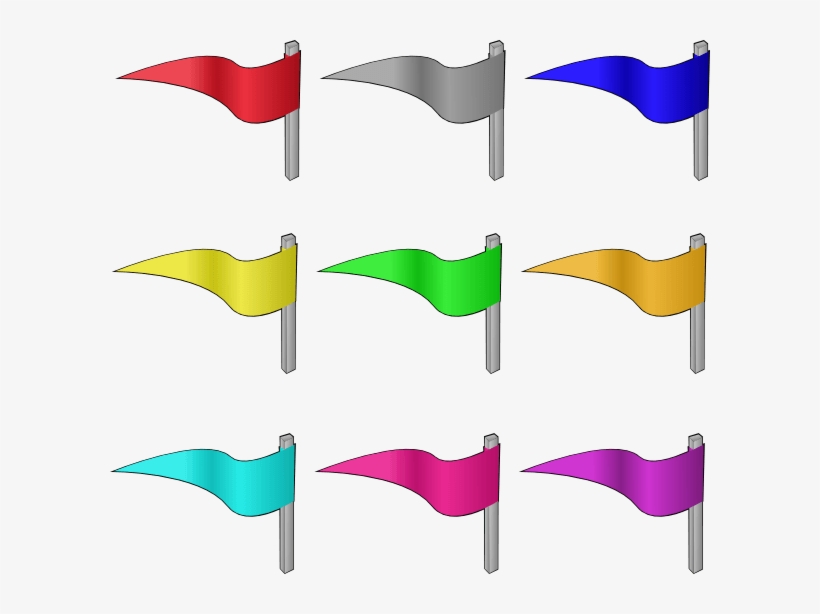 Medieval Flag Clipart - Flag, transparent png