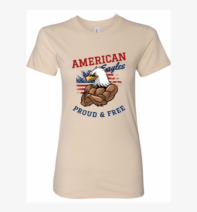 American Eagles T-shirt Template - T-shirt, transparent png