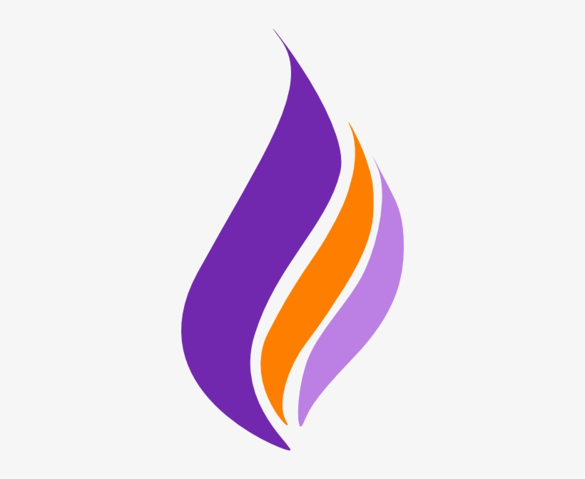 Purple Flame Lb Clip Art - Clip Art, transparent png