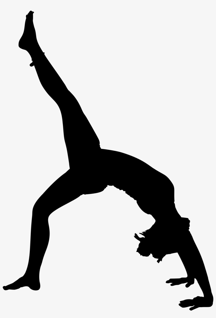 This Free Icons Png Design Of Female Yoga Pose Silhouette, transparent png