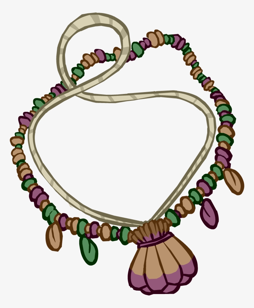 String Of Shells - Colar Conchas Png, transparent png