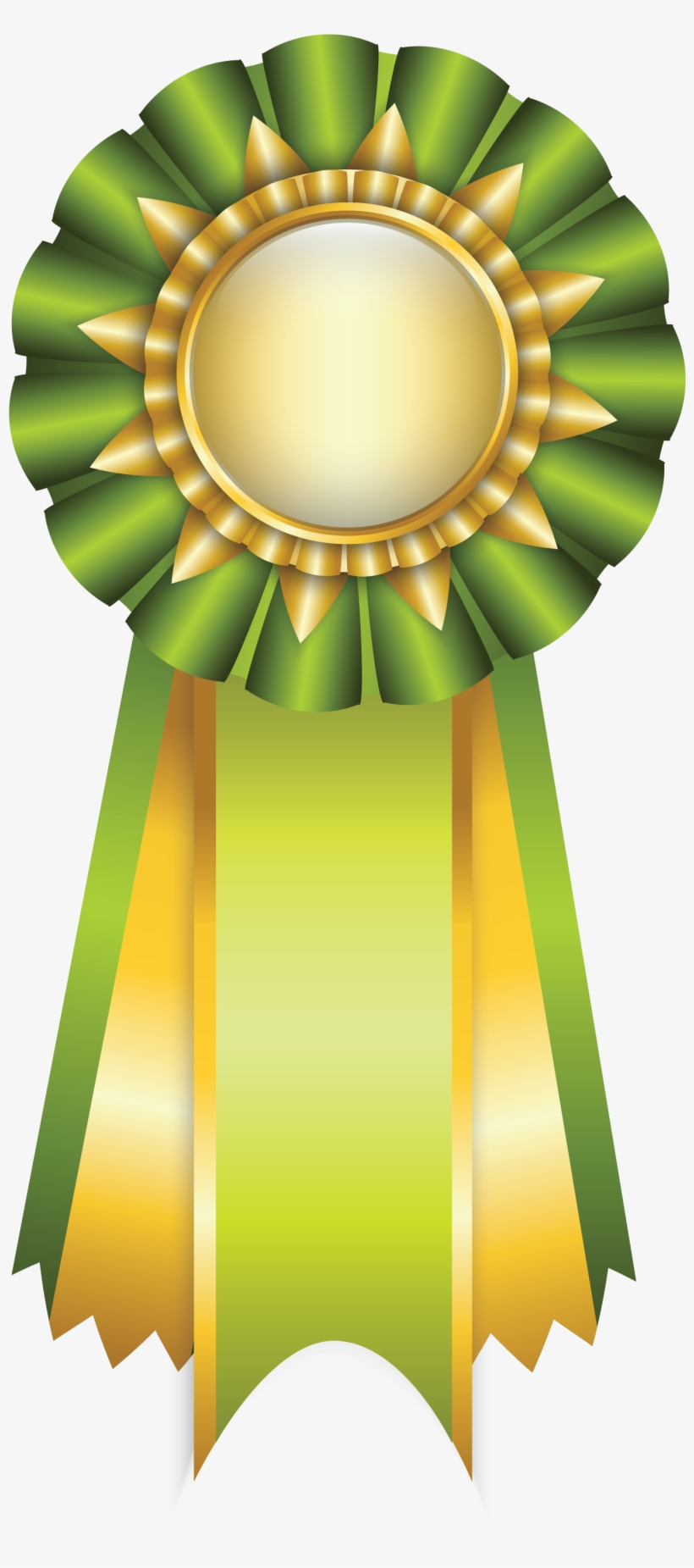 Green Medal Ribbon Clip Art Ribbon Png, Ribbons, Graduation