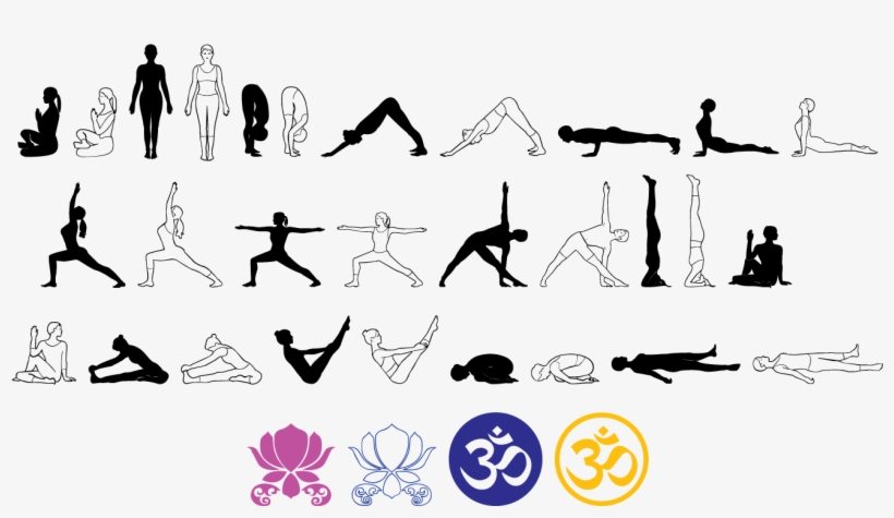 Yoga Font, transparent png