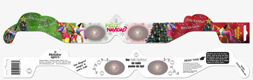 Feliz Navidad- Holiday Specs - Christmas Tree, transparent png