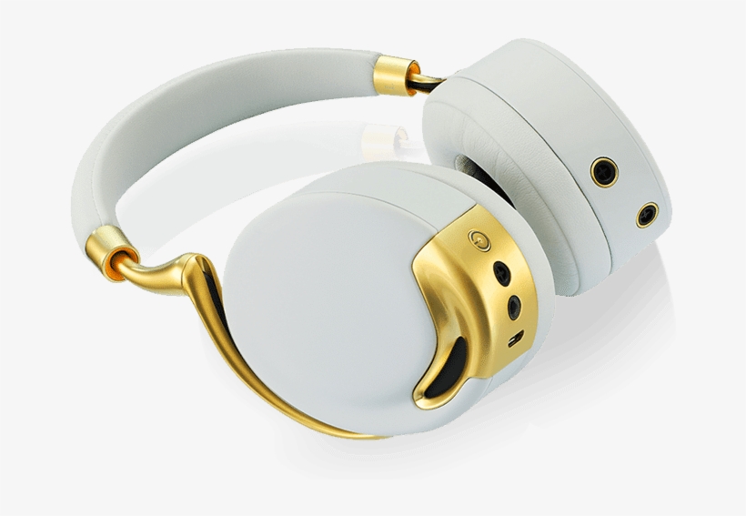 Parrot Zik Headphones Yellow Gold - Parrot Zik Wireless Noise Cancelling Headphones Yellow, transparent png