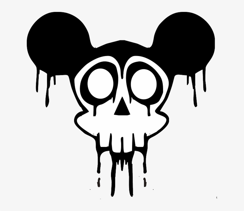 Black, Drawing, Silhouette, Skull, White, Cartoon - Skull Clip Art, transparent png