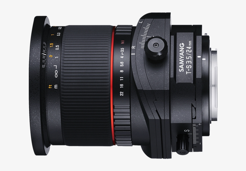 1533535631 - Samyang T-s 24mm F/3.5 Ed As Umc, transparent png