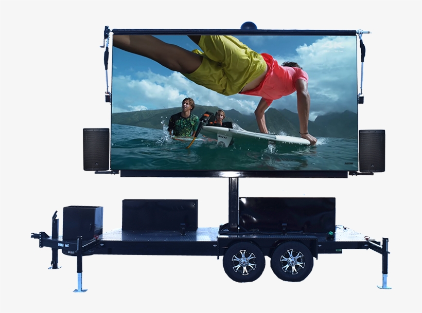 Modular Led Screens - Surfing, transparent png
