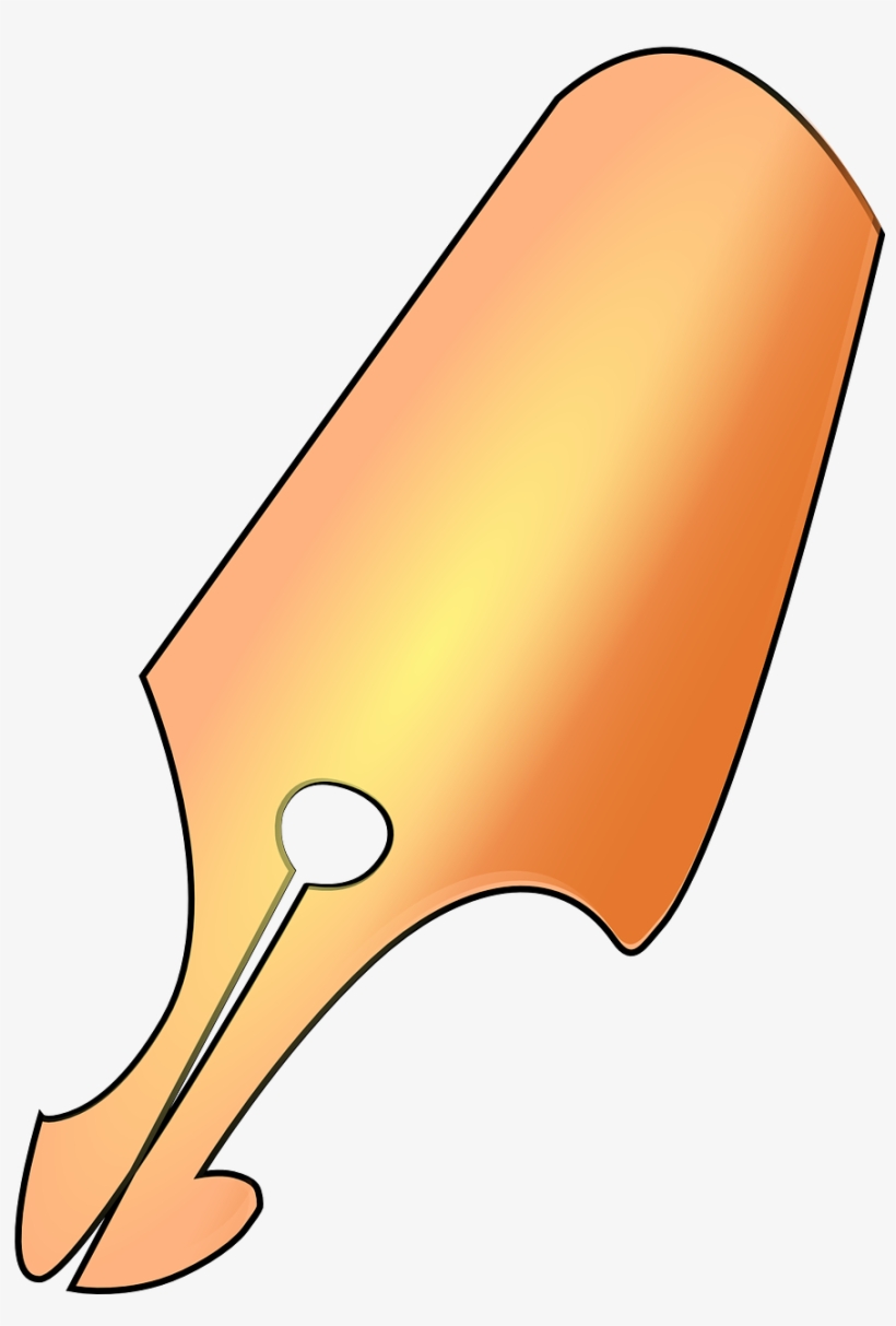 Nib Tip Ink Pen Stylish Gold Png Image - Clipart Image Of Nib, transparent png