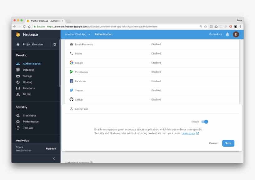 Enable And Save - Firebase, transparent png