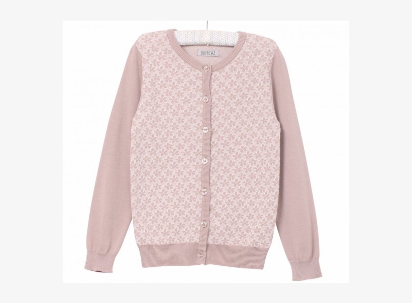 Cardigan With Small Flowers - Cardigan, transparent png