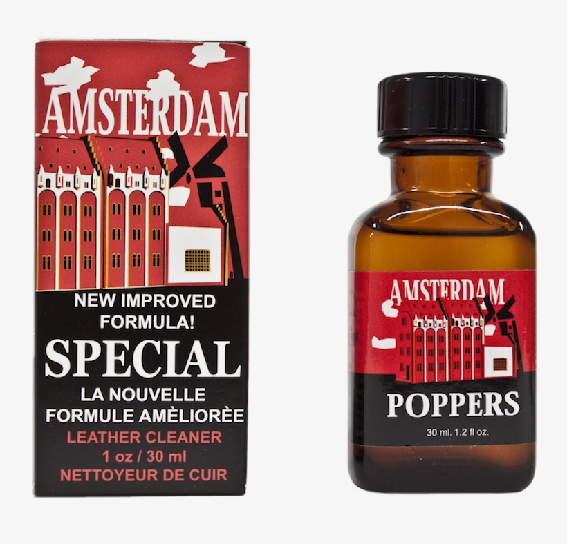 Amsterdam Poppers - - - Bottle, transparent png