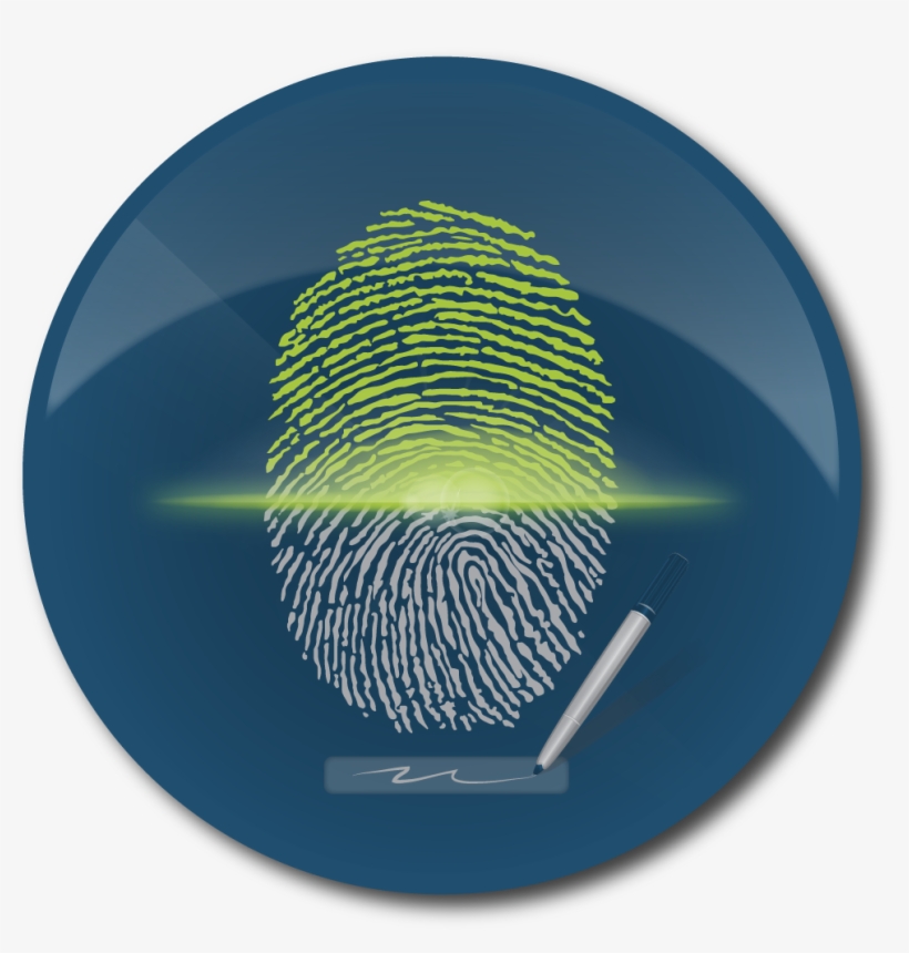 Biometric Validation - Circle, transparent png