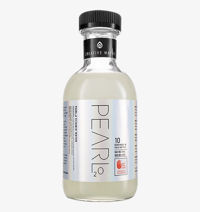 Pearl2o - Cannabis Water, transparent png