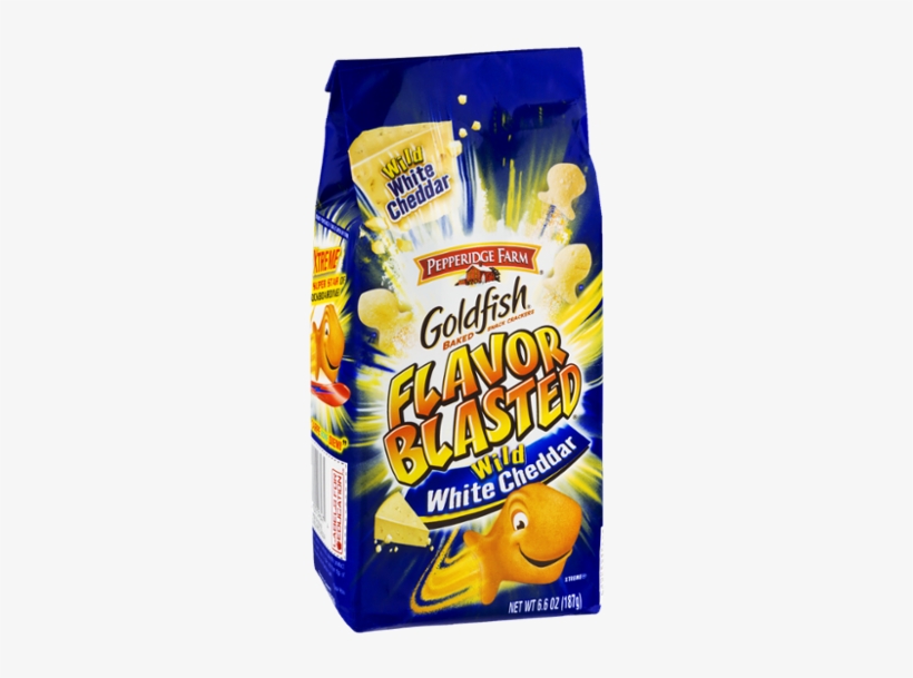 Goldfish Crackers White Cheddar, transparent png